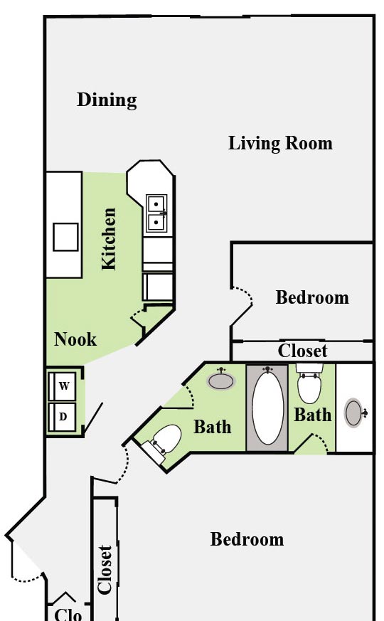 Floorplans & Features Indian Canyon Apartments